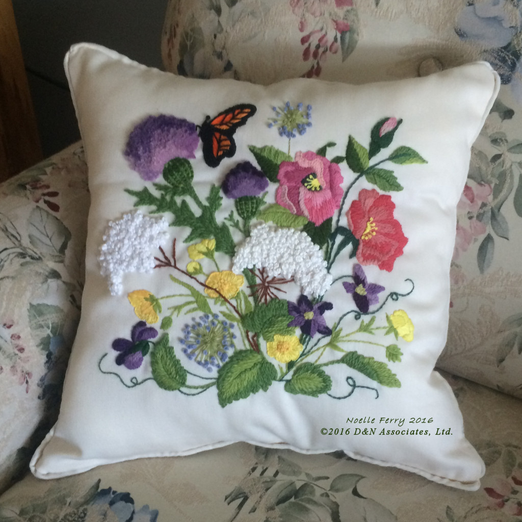 Nantucket Wildflowers Pillow