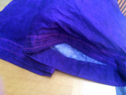 purple pillows