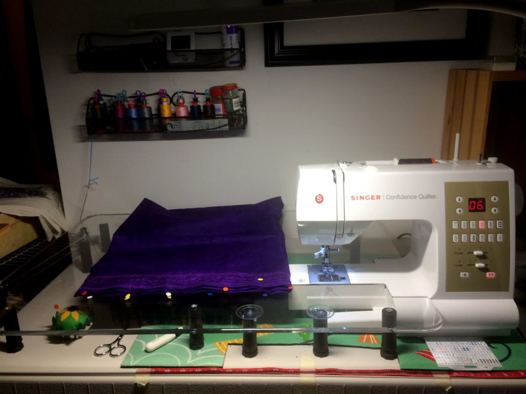 sewing setup