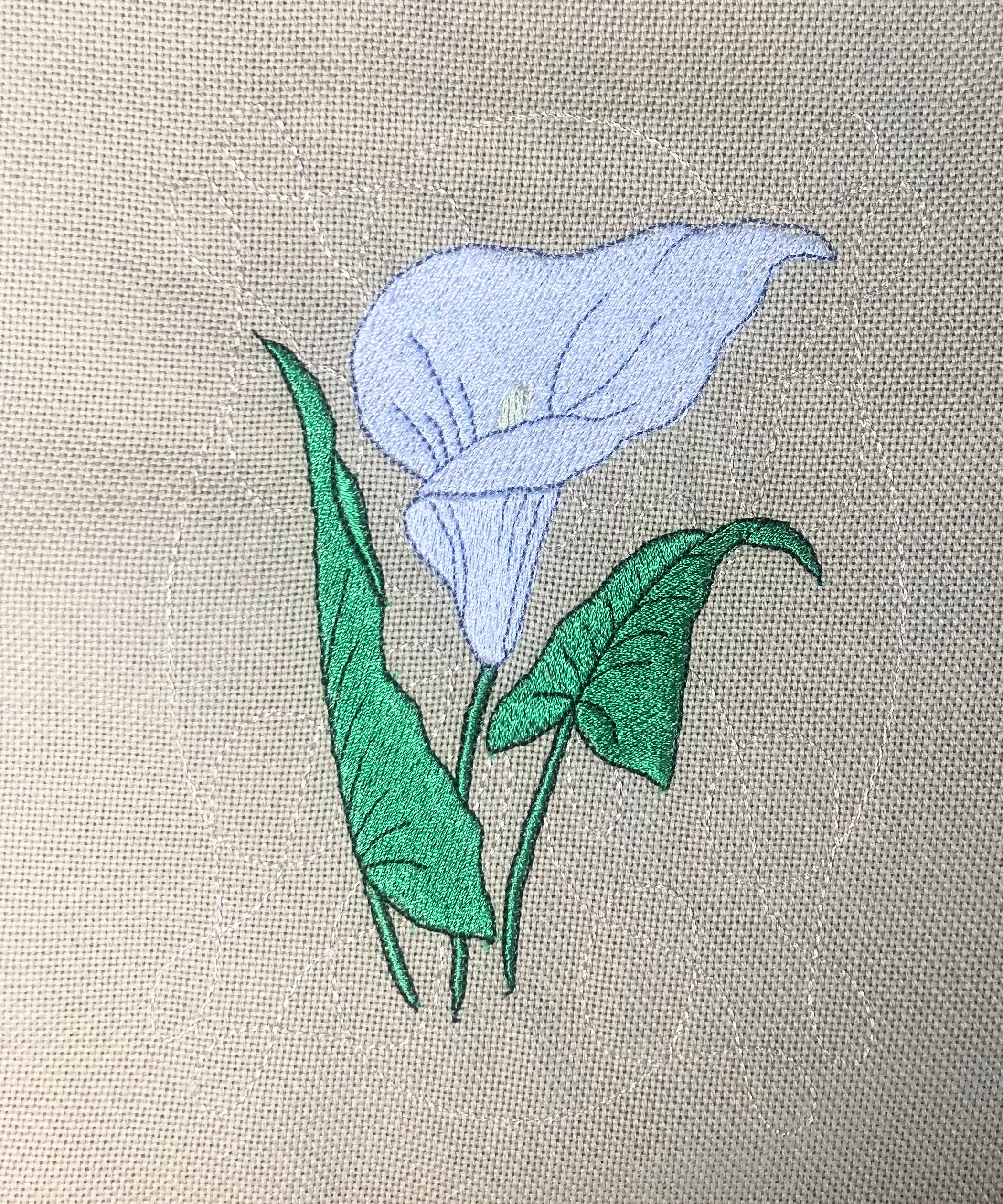 Calla using regular frame