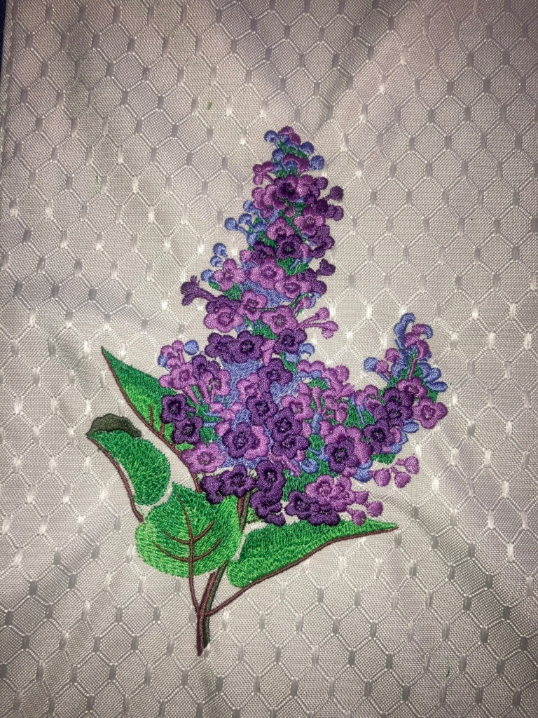 Lilac placemat