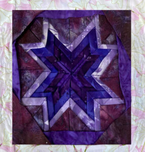 Purple Folded Star