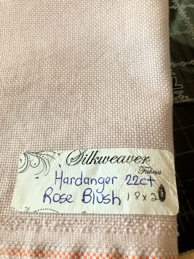 Rose blush fabric