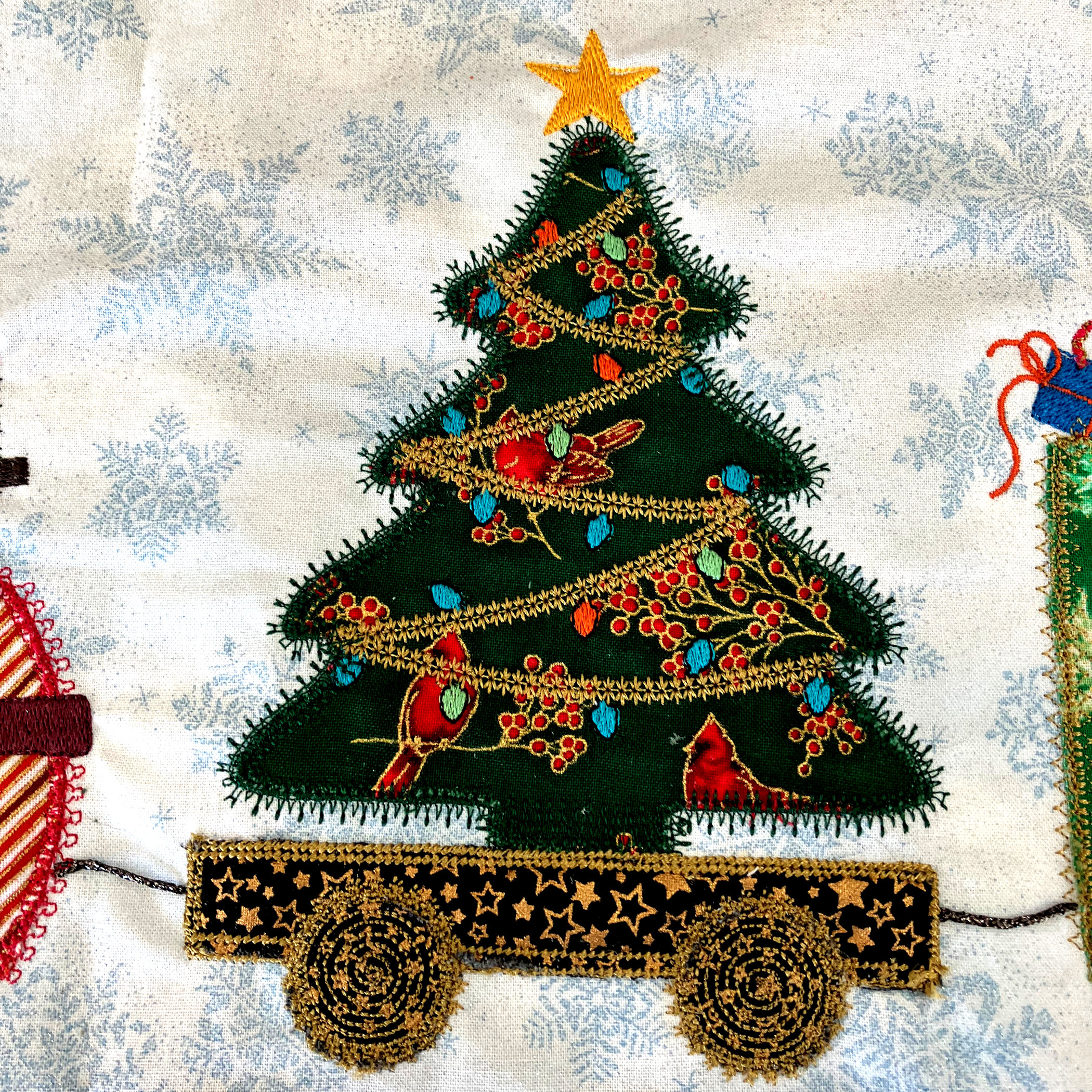 Choo Choo Christmas tree