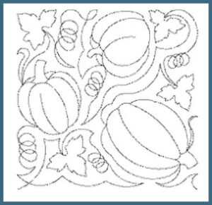 Pumpkins MSQC quilt pattern