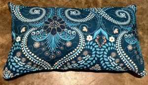 20 x 11 border pillow back