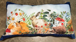 20 x 11 border pillow front