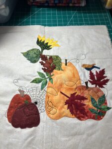 Fall Pumpkins 16 x 16