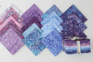 MSQC, Wilmington, English Lavender Batiks Stacks