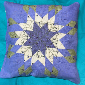 12 inch sq purple pillow front 001