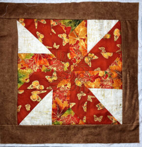 Inner 11 x 12. Outside 15 sq front