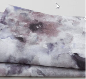 Watercolors - Smoke 108 inches Wide by 3 yards