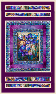 Mosaic Blooms Panel 68 x 113 003