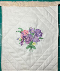 Dual Irises Flag