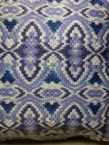 NFD v23 Not finished Hidden Hearts 12 inch sq pillow hearts
