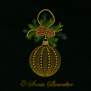 Sonia Antique Christmas Ball