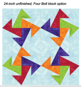 Alternate Four Block Option 24-inch square