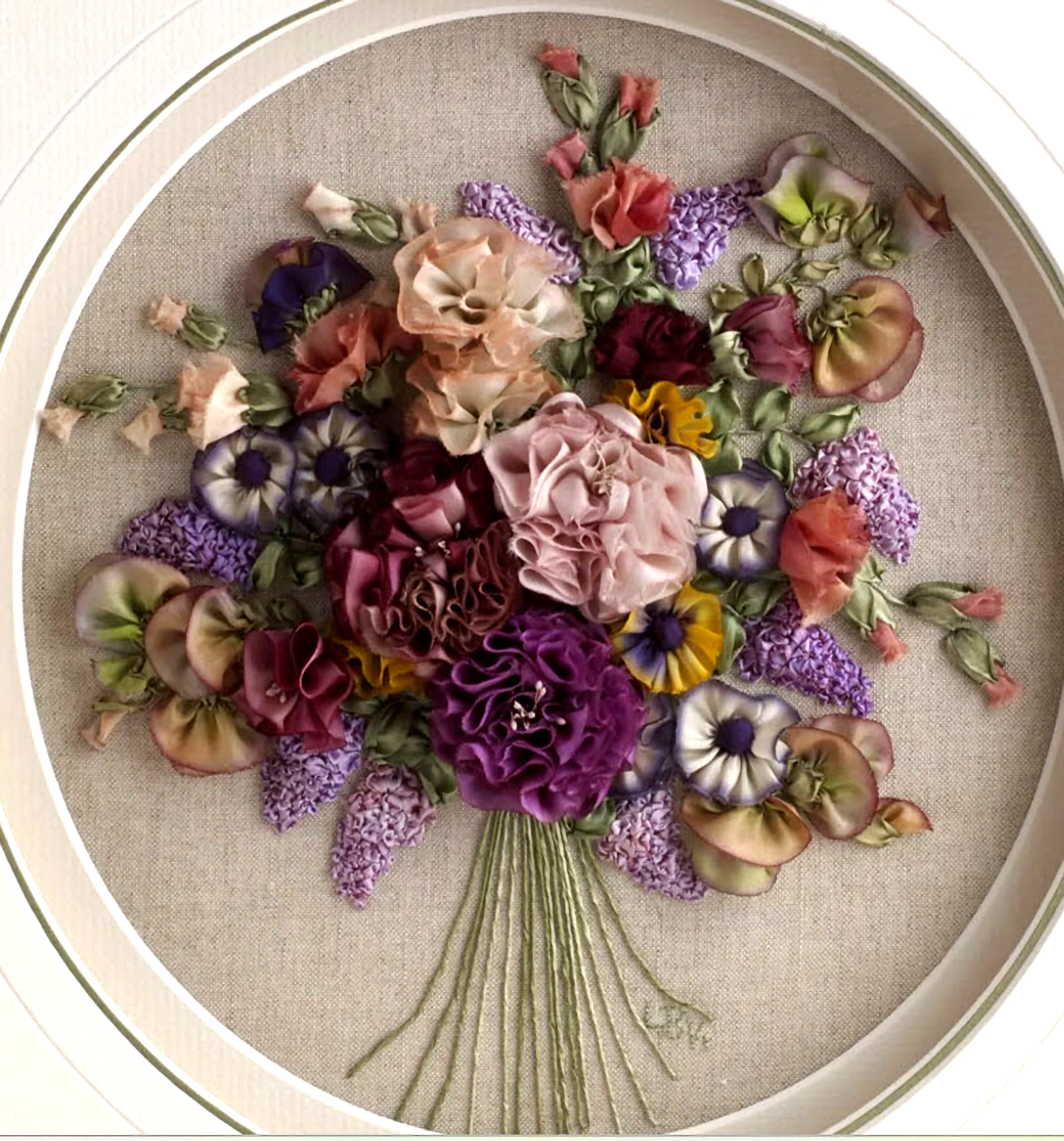 Bouquet de Fleurs – Silk ribbon