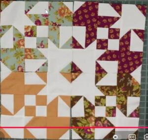 Four joined blocks