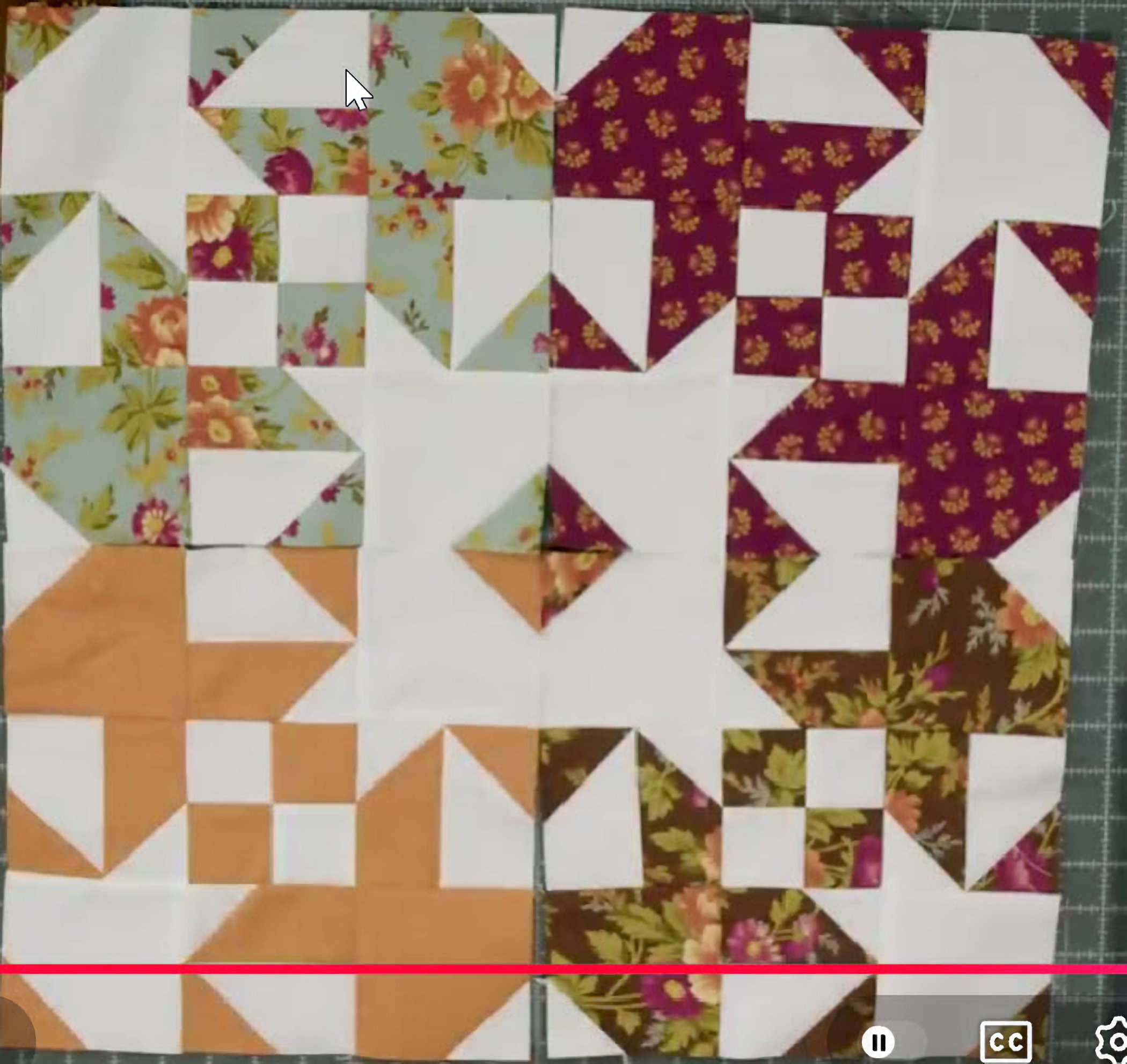 Four joined blocks