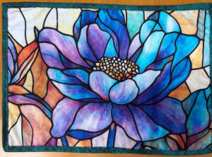 Mosaic Blooms place mats 19- x 21-inches.
