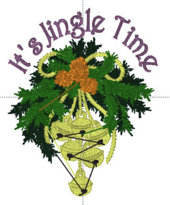 Sonia Jingle Bell Holiday Card w text