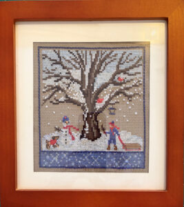 framed Winter Oak